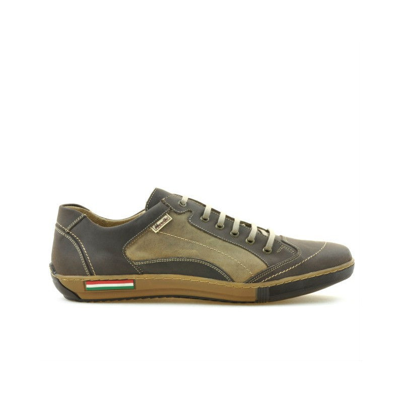 Zapatillas deportivas para hombre 707 tuxon café combinado