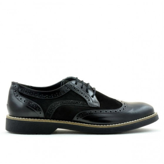 Zapatos casuales hombre 826 negro florantic combinado