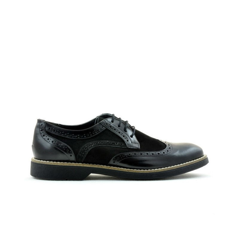 Zapatos casuales hombre 826 negro florantic combinado