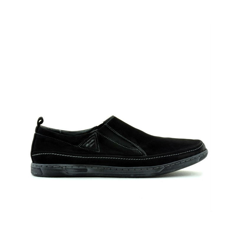 Zapatos casuales para hombre 745 bufo negro