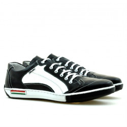 Zapatillas deportivas hombre 707 negro+blanco