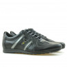 Zapatillas deportivas para hombre (tallas grandes) 711m negro+gris