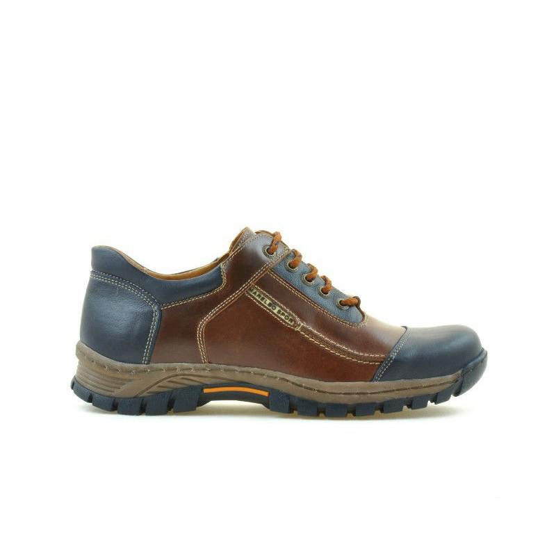 Zapatillas deportivas para hombre 852 marrón+índigo