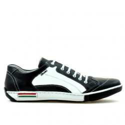 Zapatillas deportivas hombre 707 negro+blanco