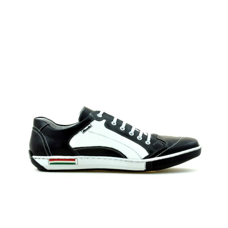 Zapatillas deportivas hombre 707 negro+blanco