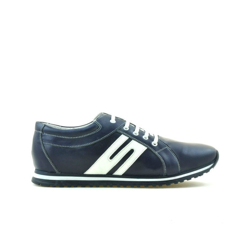 Zapatillas deportivas hombre 768 índigo+blanco
