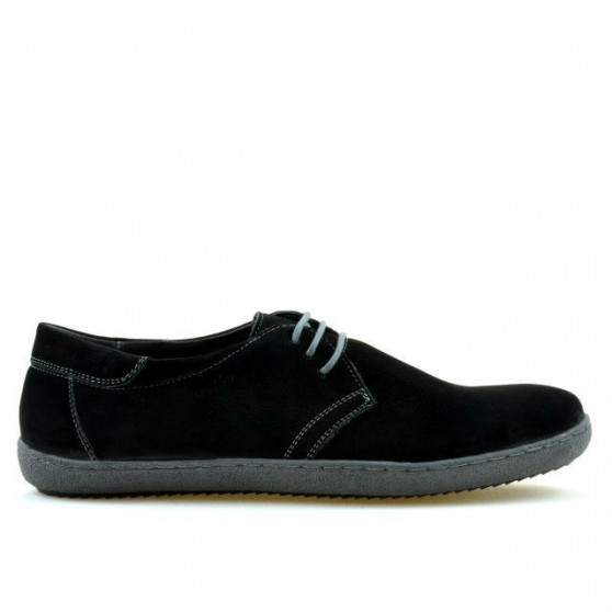 Zapatos casuales para hombres 774 búfalo negro