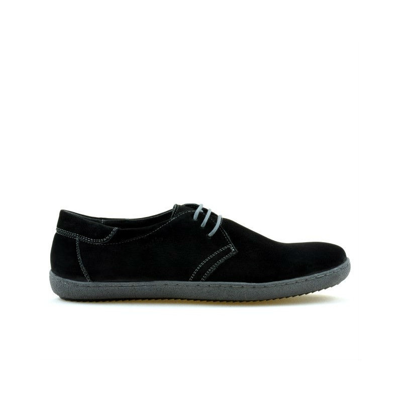 Zapatos casuales para hombres 774 búfalo negro