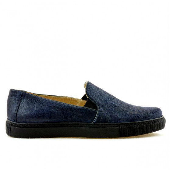 Zapatillas deportivas de mujer 658 índigo satinado
