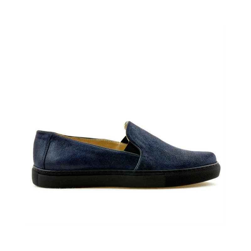 Zapatillas deportivas de mujer 658 índigo satinado