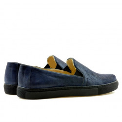 Zapatillas deportivas de mujer 658 índigo satinado