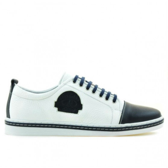 Zapatos casuales / deportivos para hombre 766 índigo+blanco