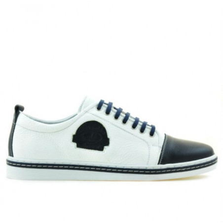 Zapatos casuales / deportivos para hombre 766 índigo+blanco