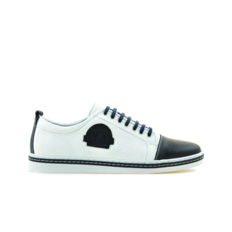 Zapatos casuales / deportivos para hombre 766 índigo+blanco