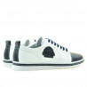 Zapatos casuales / deportivos para hombre 766 índigo+blanco