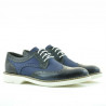 Zapatos casuales para hombre 826 índigo florantic combinado