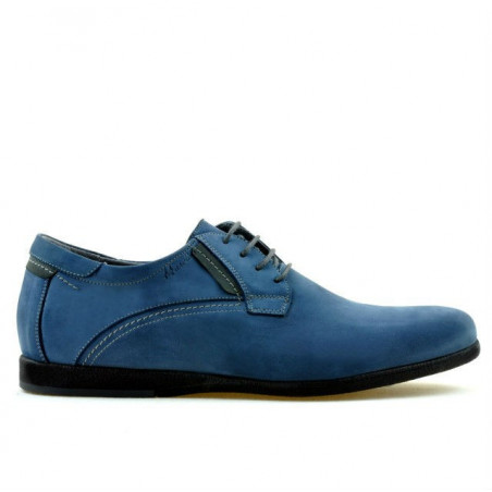 Zapatos casuales para hombres 857 bufo azul