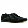 Zapatos casuales para hombre 857 bufo negro
