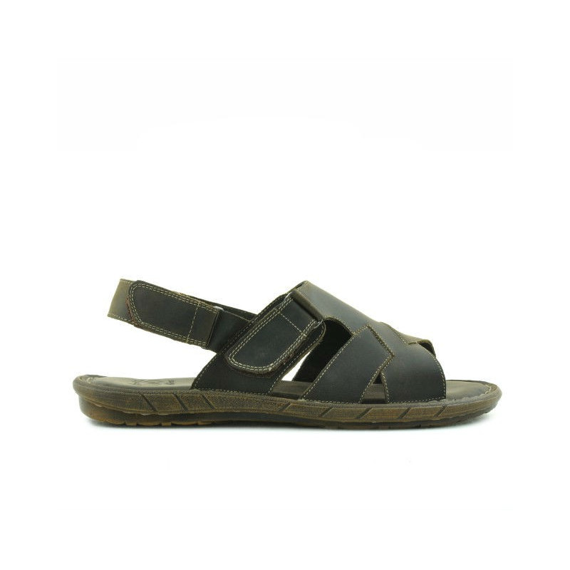 Sandalias para hombre 359 tuxon café