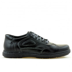 Zapatos casuales / deportivos para hombre (modelo ancho) 858xxl negro