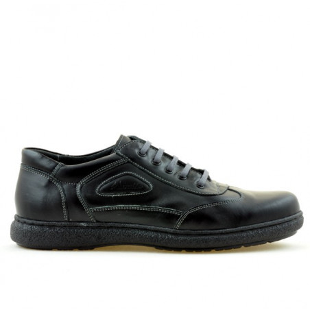 Zapatos casuales / deportivos para hombre (modelo ancho) 858xxl negro