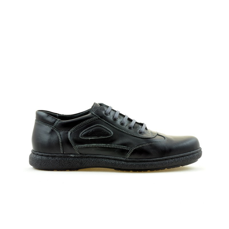 Zapatos casuales / deportivos para hombre (modelo ancho) 858xxl negro