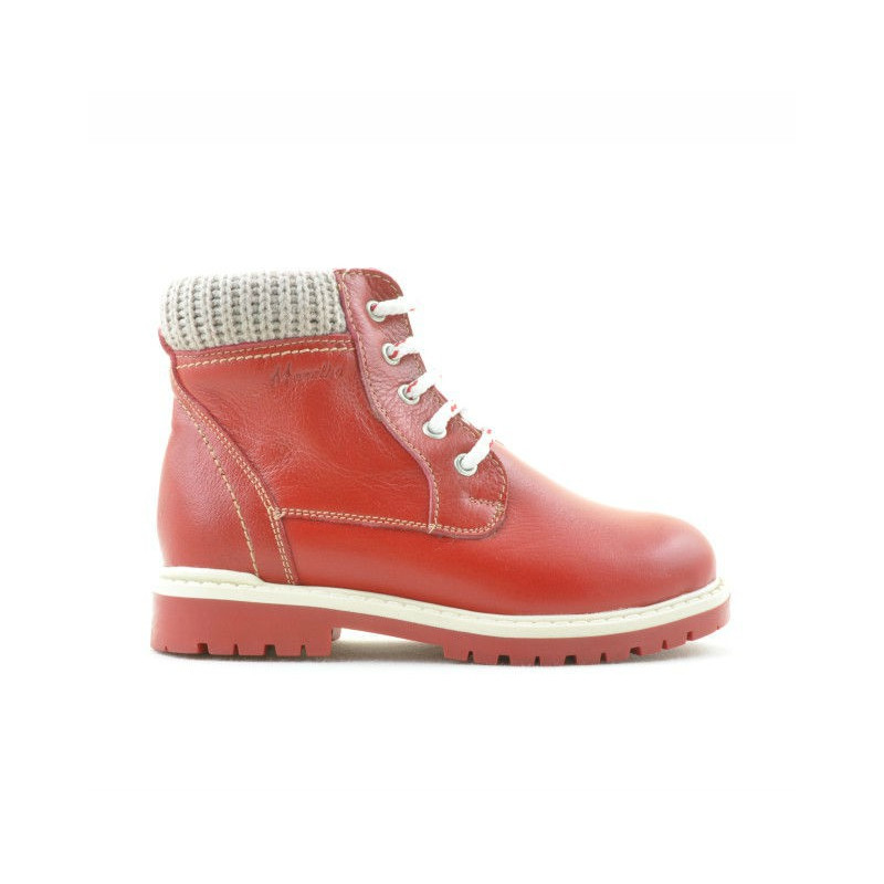 Botas niños pequeños 29c rojo