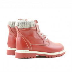 Botas niños pequeños 29c rojo