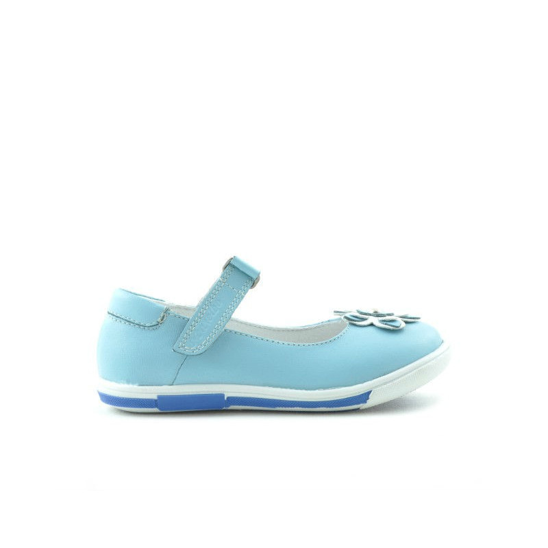 Zapatos para niños pequeños 06c azul claro+blanco