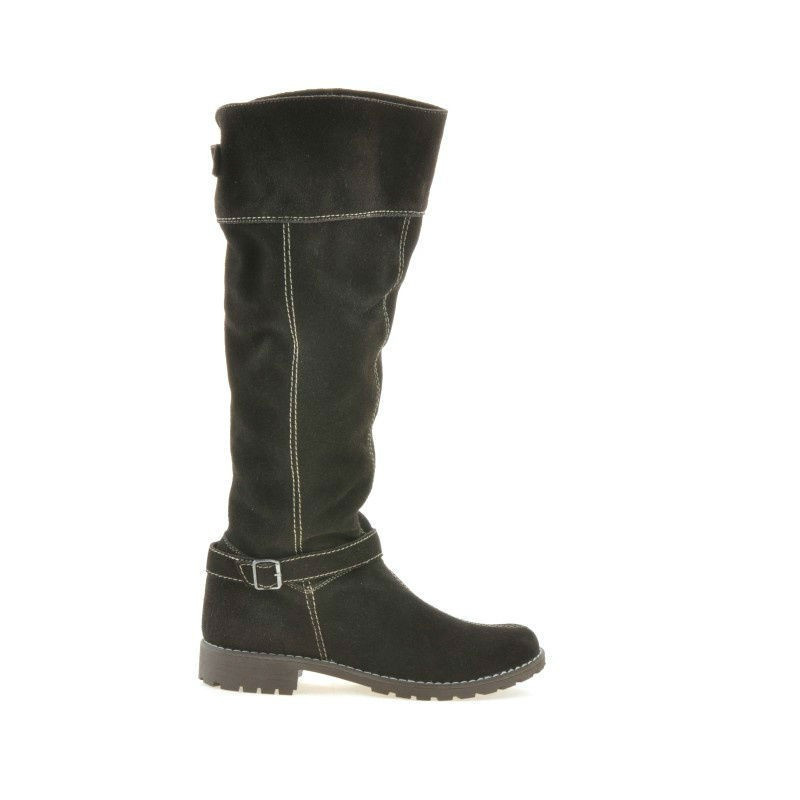 Botas de mujer 3225 café velur
