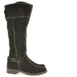 Botas de mujer 3225 café velur