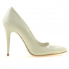 Zapatos elegantes de mujer 1241 charol beige01