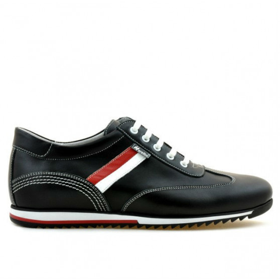 Zapatillas deportivas hombre 807 negro+blanco