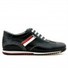 Zapatillas deportivas hombre 807 negro+blanco