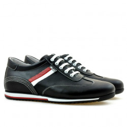 Zapatillas deportivas hombre 807 negro+blanco