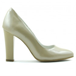 Zapatos elegantes mujer 1214 charol beige02