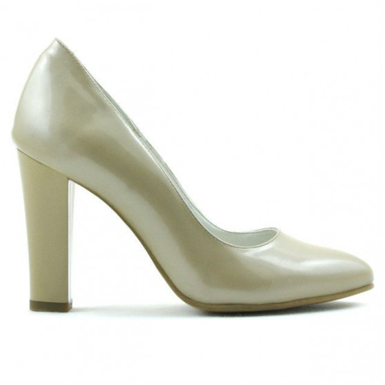 Zapatos elegantes mujer 1214 charol beige02