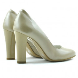 Zapatos elegantes mujer 1214 charol beige02