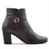 Botines mujer 1160 burdeos
