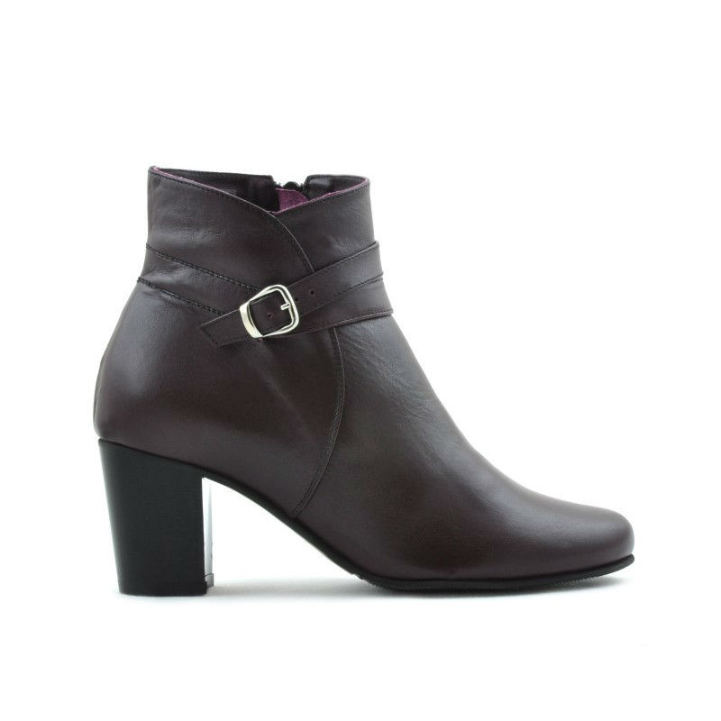 Botines mujer 1160 burdeos