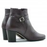 Botines mujer 1160 burdeos
