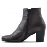 Botines mujer 1160 burdeos