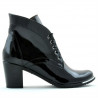 Botines de mujer 3299 charol negro