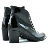 Botines de mujer 3299 charol negro