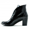 Botines de mujer 3299 charol negro