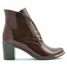 Botas de mujer 3299 charol burdeos