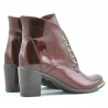 Botas de mujer 3299 charol burdeos