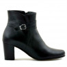 Botas de mujer 1160b negro pelaje