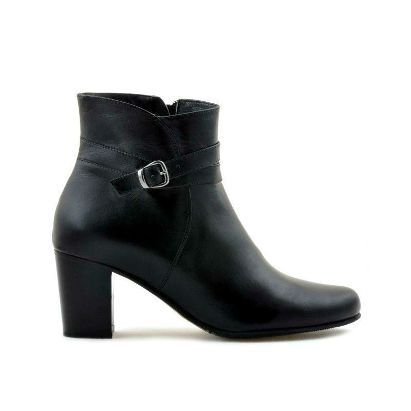 Botas de mujer 1160b negro pelaje