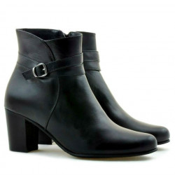 Botas de mujer 1160b negro pelaje